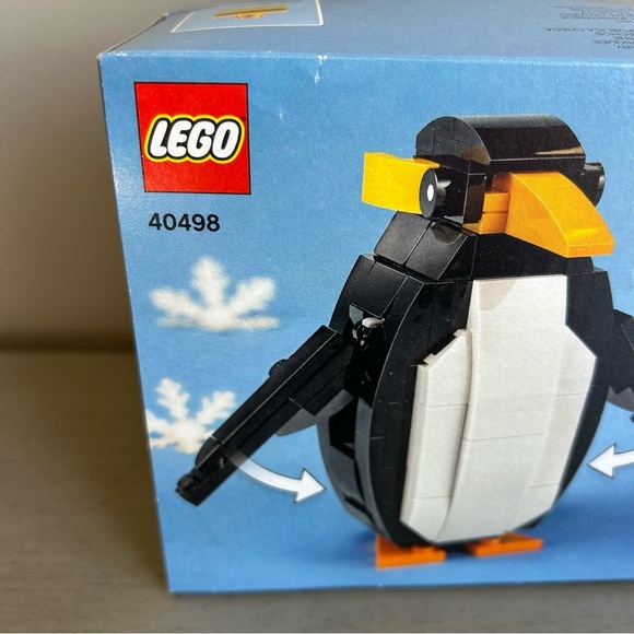 LEGO Holiday Exclusive 40498 Christmas Penguin NEW Sealed RETIRED 244pcs Tree - Picture 7 of 8